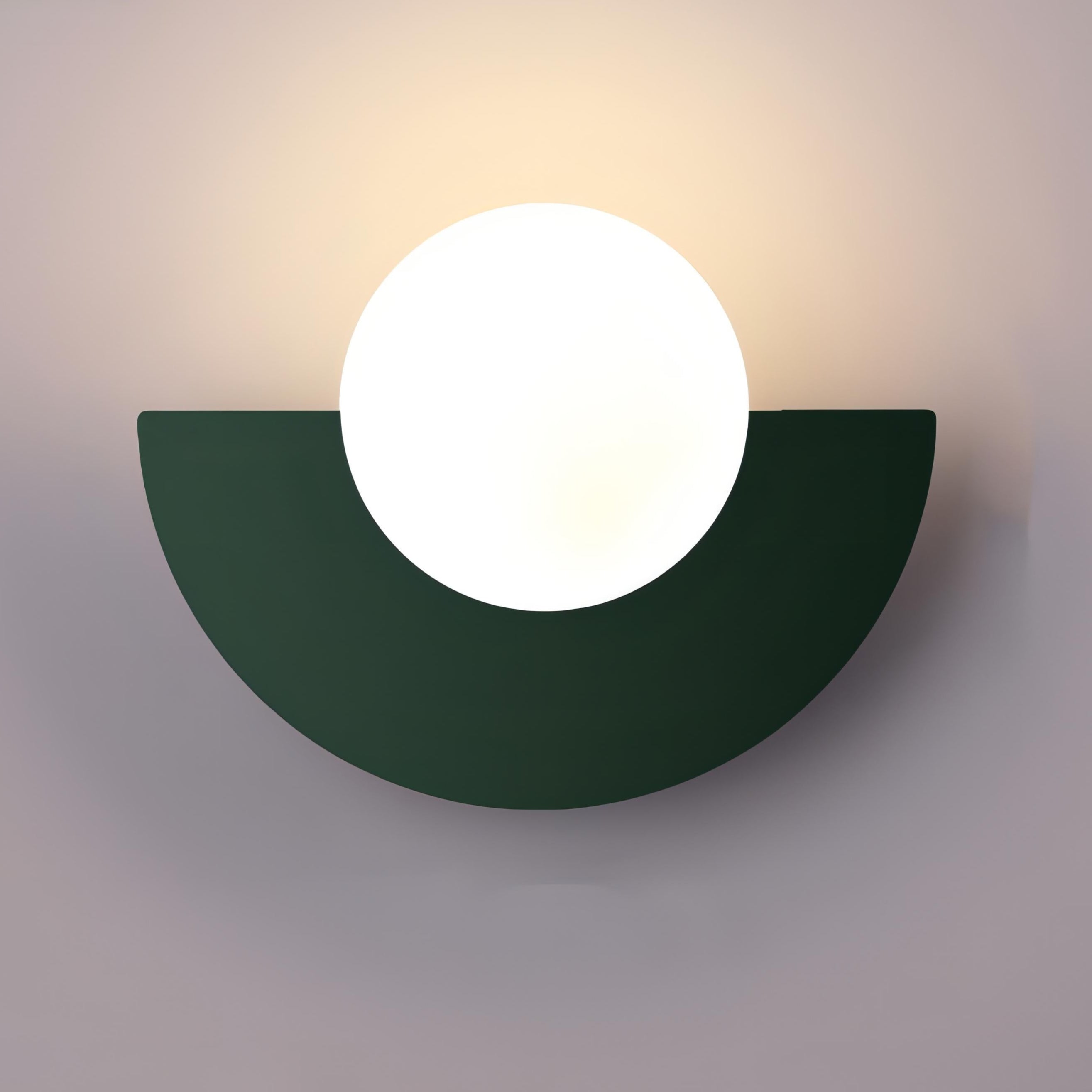 Nivira Semicircular Indoor Wall Lamp With Integrated LED