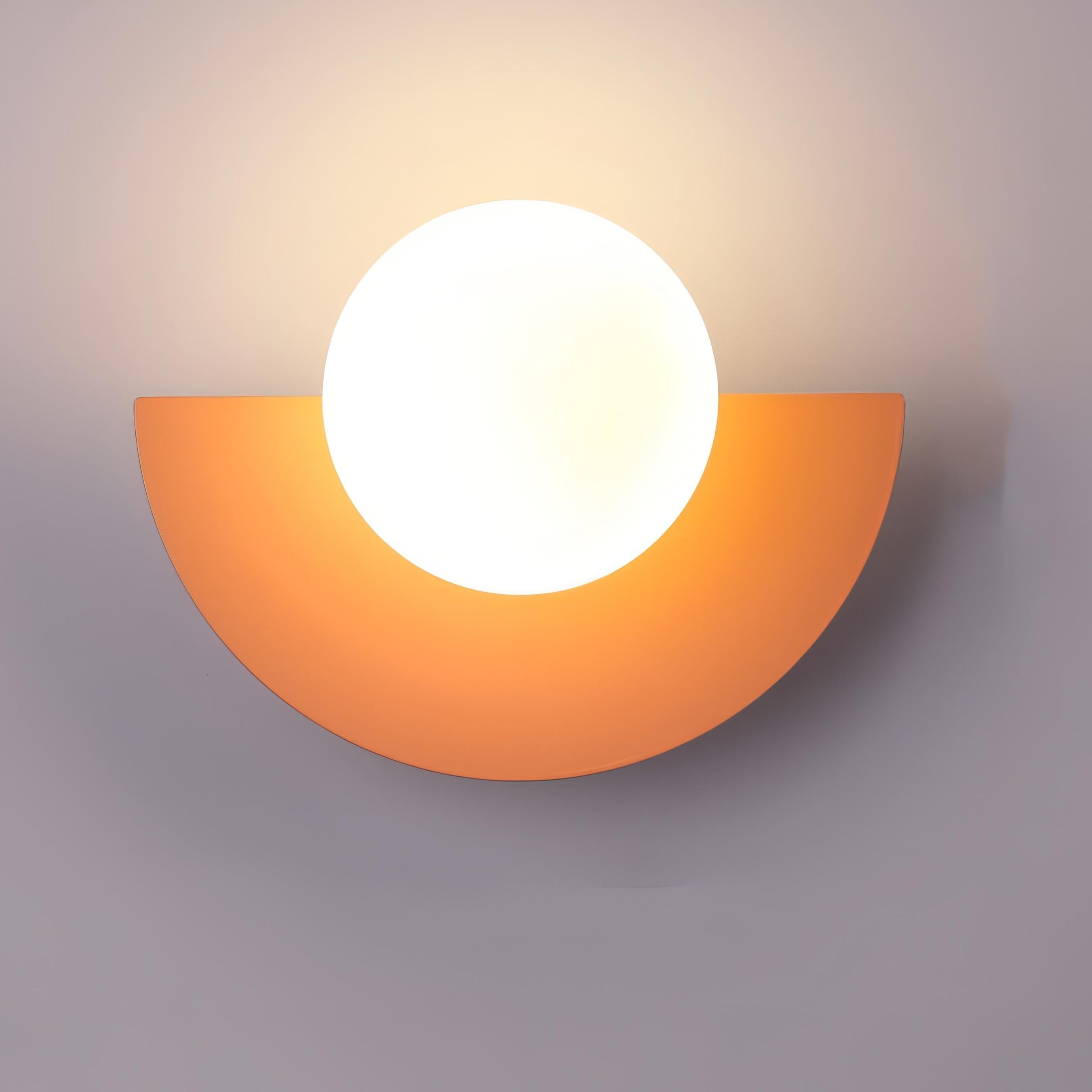 Nivira Semicircular Indoor Wall Lamp With Integrated LED