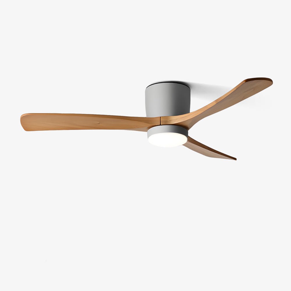 Nodric Ceiling Fan Light With Dimmable LED And Remote Control