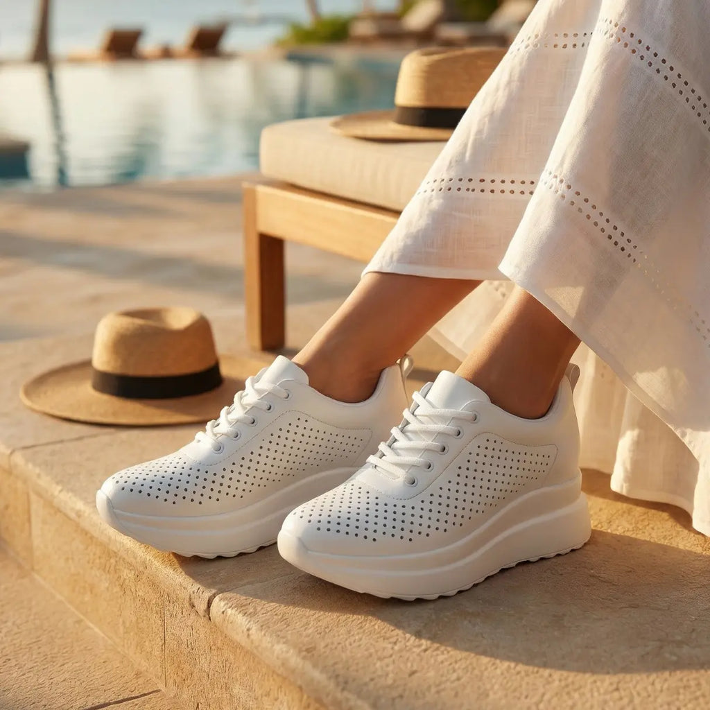 Noira 10cm Height Elevation Footwear For Women Everyday