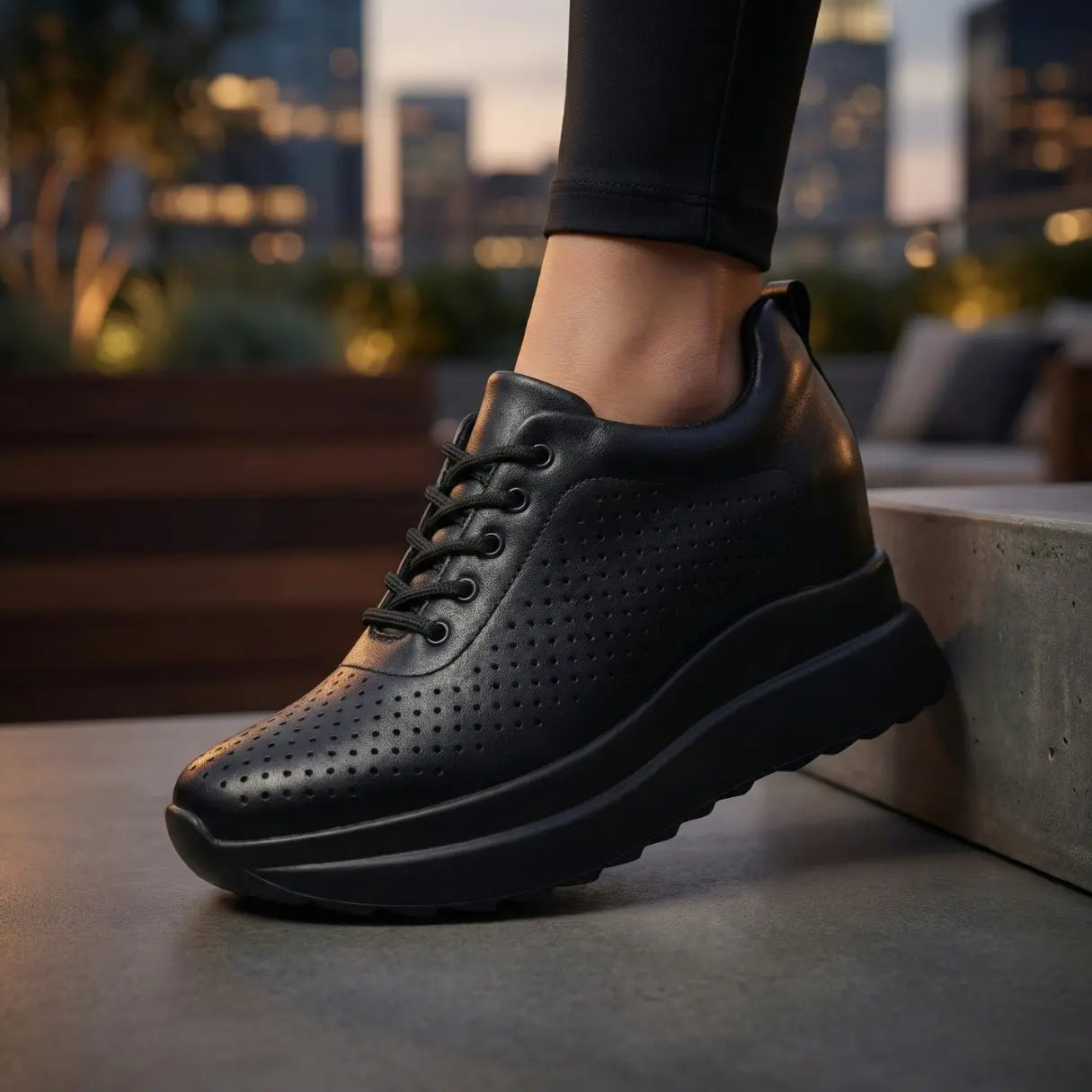 Noira 10cm Height Elevation Footwear For Women Everyday