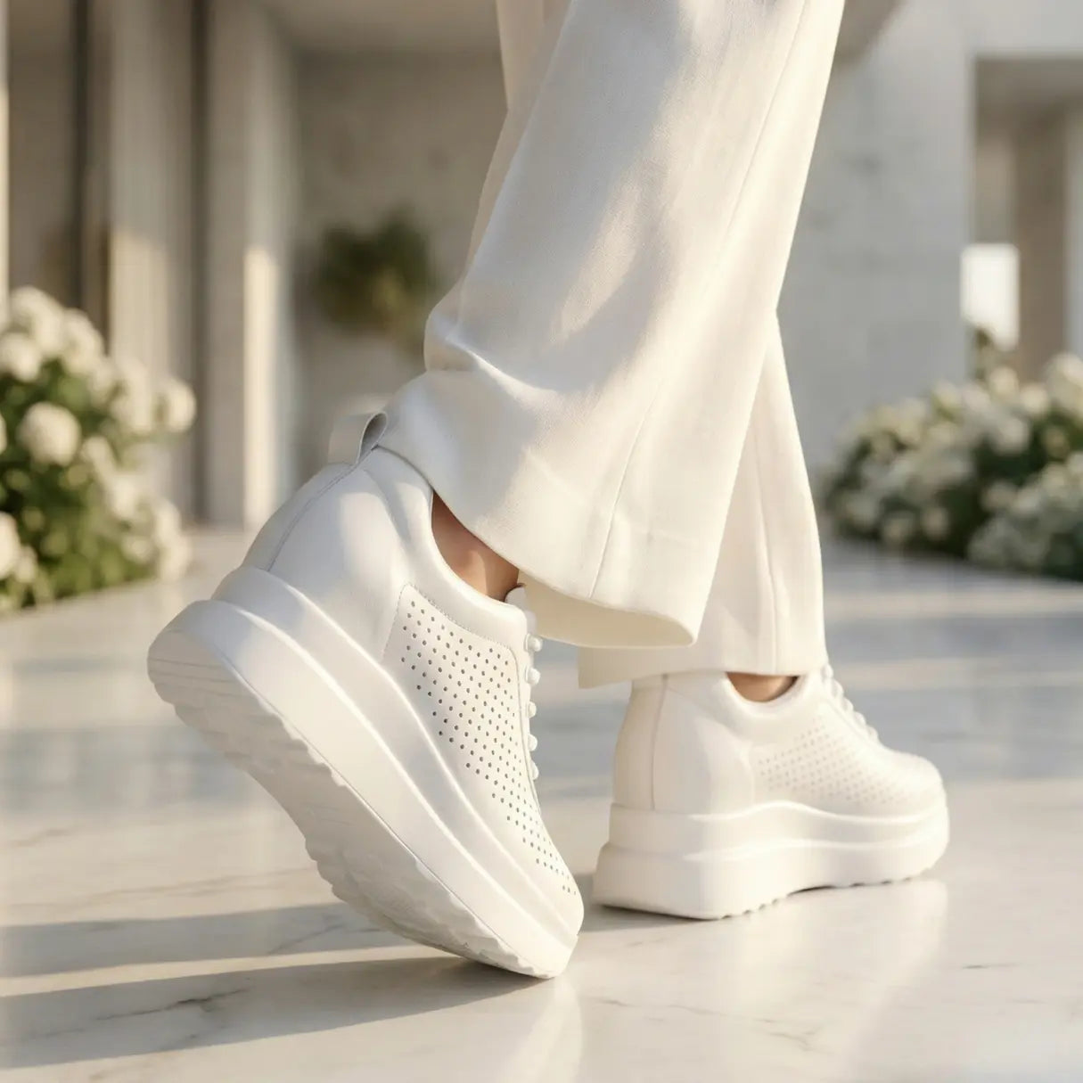 Noira 10cm Height Elevation Footwear For Women Everyday