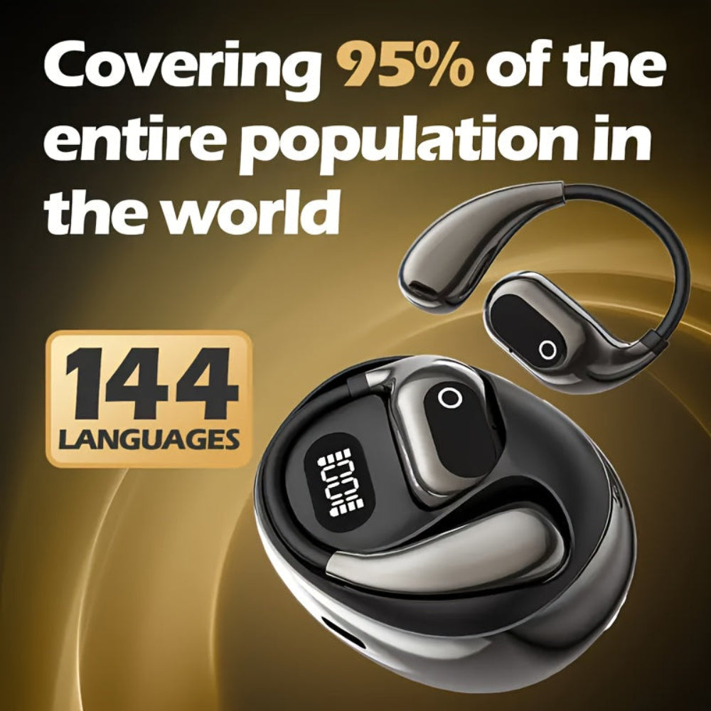 Earbuds Wireless Translator Noise Cancelling Bluetooth Headset | Meowbutter