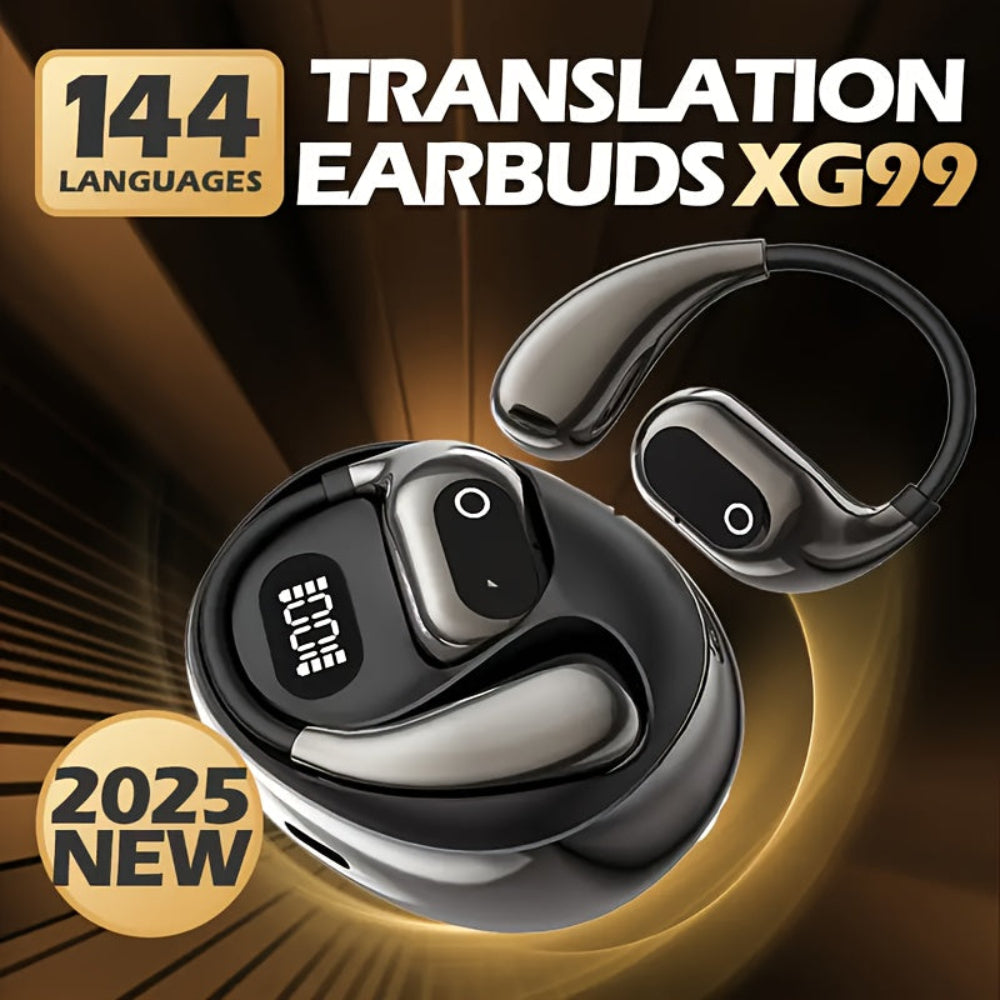 Earbuds Wireless Translator Noise Cancelling Bluetooth Headset | Meowbutter