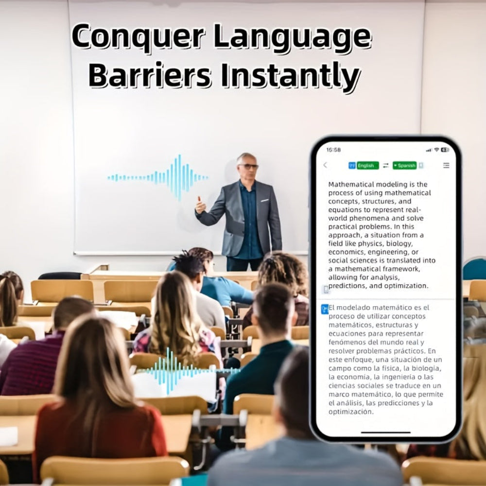 Earbuds Wireless Translator Noise Cancelling Bluetooth Headset | Meowbutter
