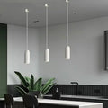 NordicGlow LED függesztett lámpa — bordázott fémtest, matt üveg búra