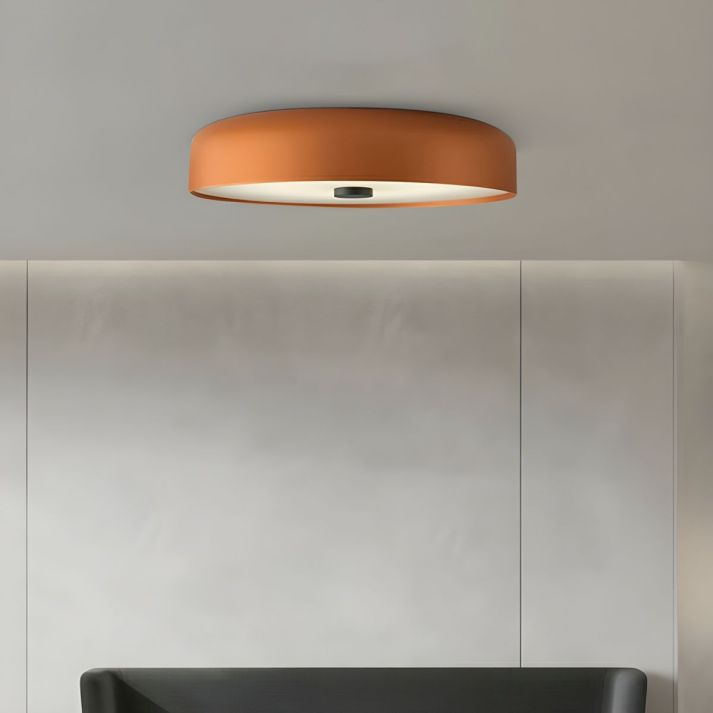 Nordic Retro Ceiling Light | Minimalist LED Flush Mount | Meowbutter