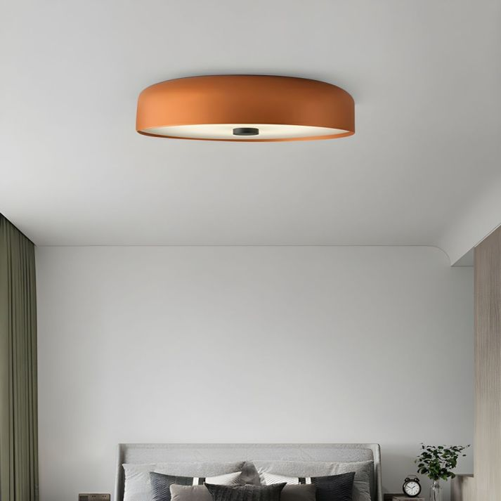 Nordic Retro Ceiling Light | Minimalist LED Flush Mount | Meowbutter