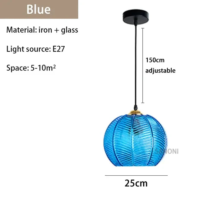 GlassSculpt - Glass Chandelier Lamp