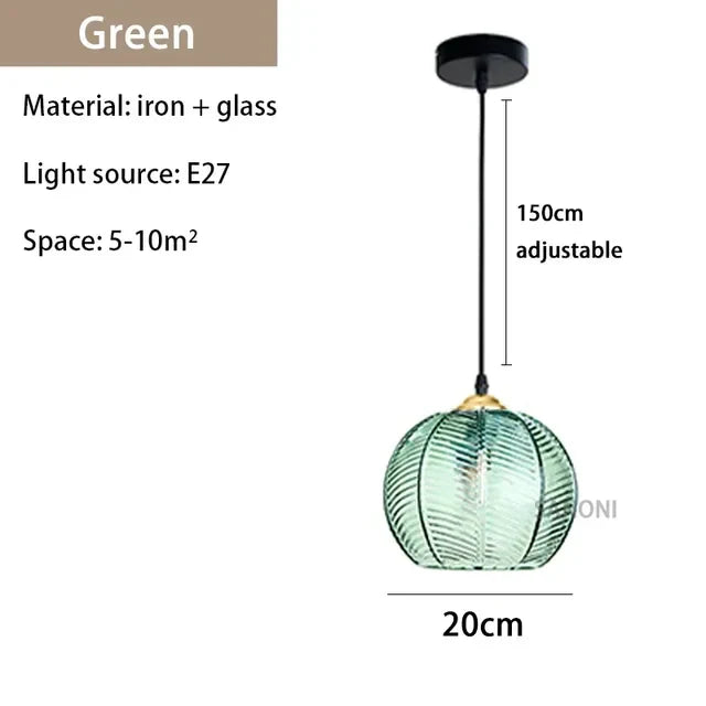 GlassSculpt - Glass Chandelier Lamp