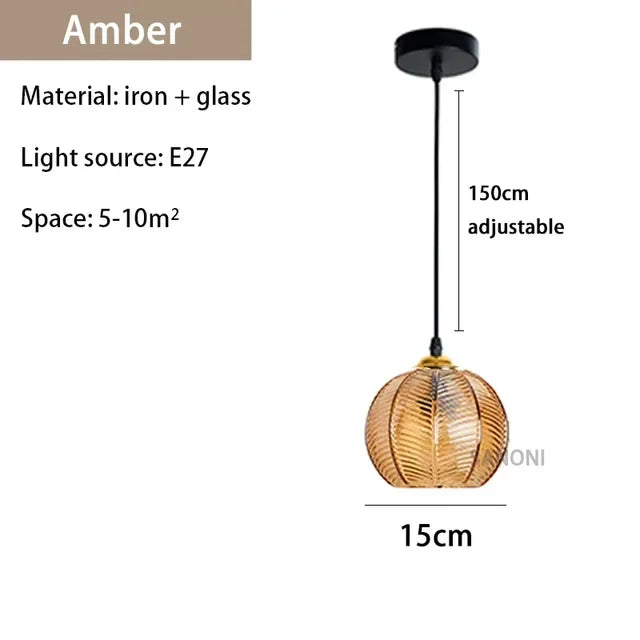 GlassSculpt - Glass Chandelier Lamp