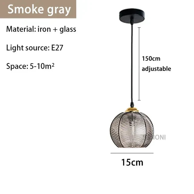 GlassSculpt - Glass Chandelier Lamp