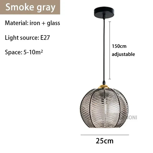 GlassSculpt - Glass Chandelier Lamp