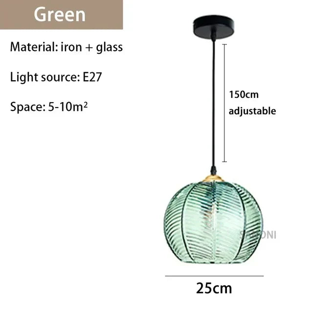 GlassSculpt - Glass Chandelier Lamp