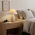 Nordic Elegance Table Lamp With LED Lighting For Modern Interiors