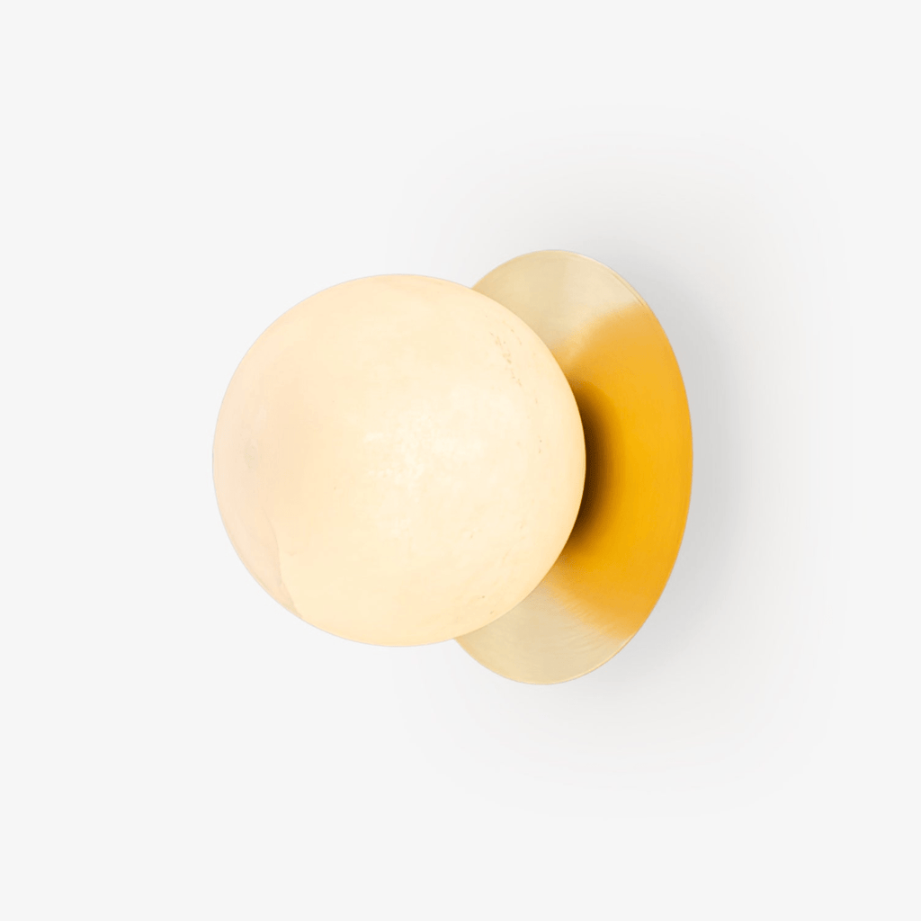 Alabaster Nordic Wall Light for Elegant Indoor Illumination