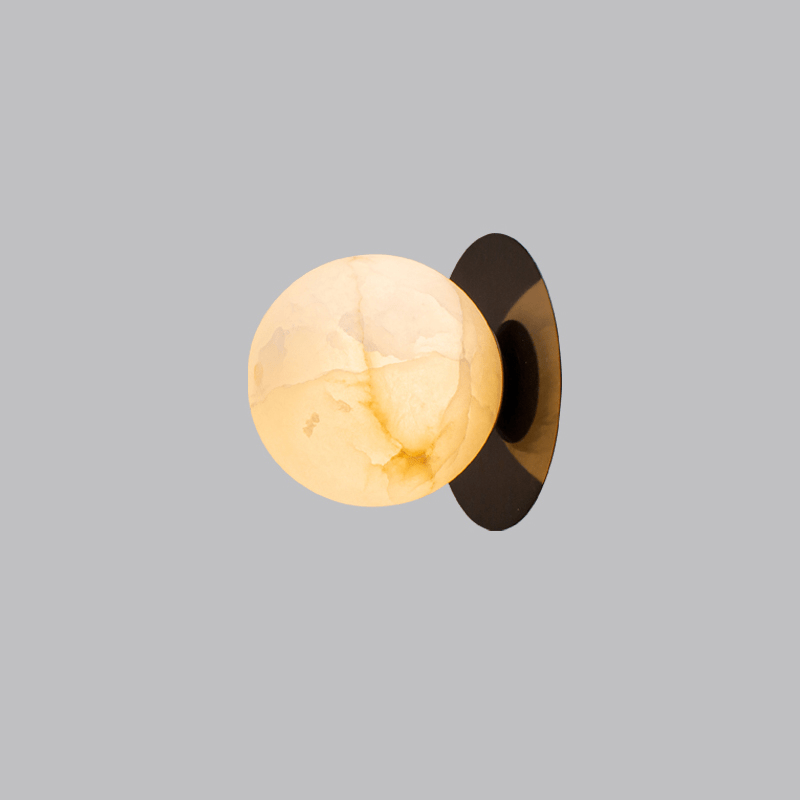 Alabaster Nordic Wall Light for Elegant Indoor Illumination