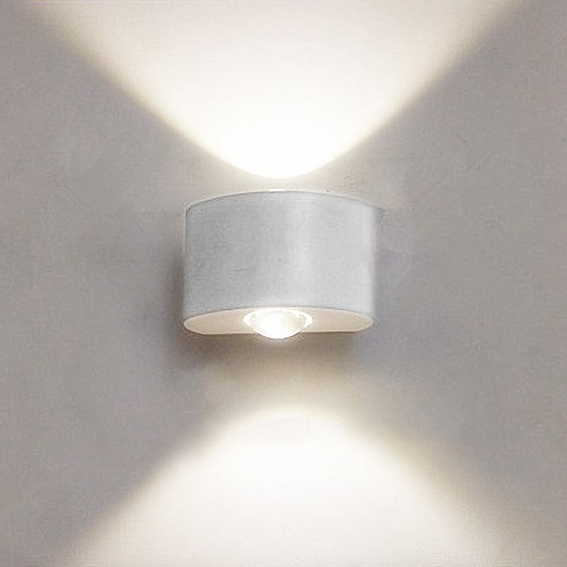 Outdoor Wall Lamp Rectangular LED IP65 Waterproof Up And Down Light For Terrace And Garden