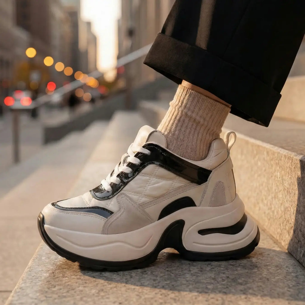 Nyvera 11 Cm Height Boost Shoes For Women With Invisible Elevation