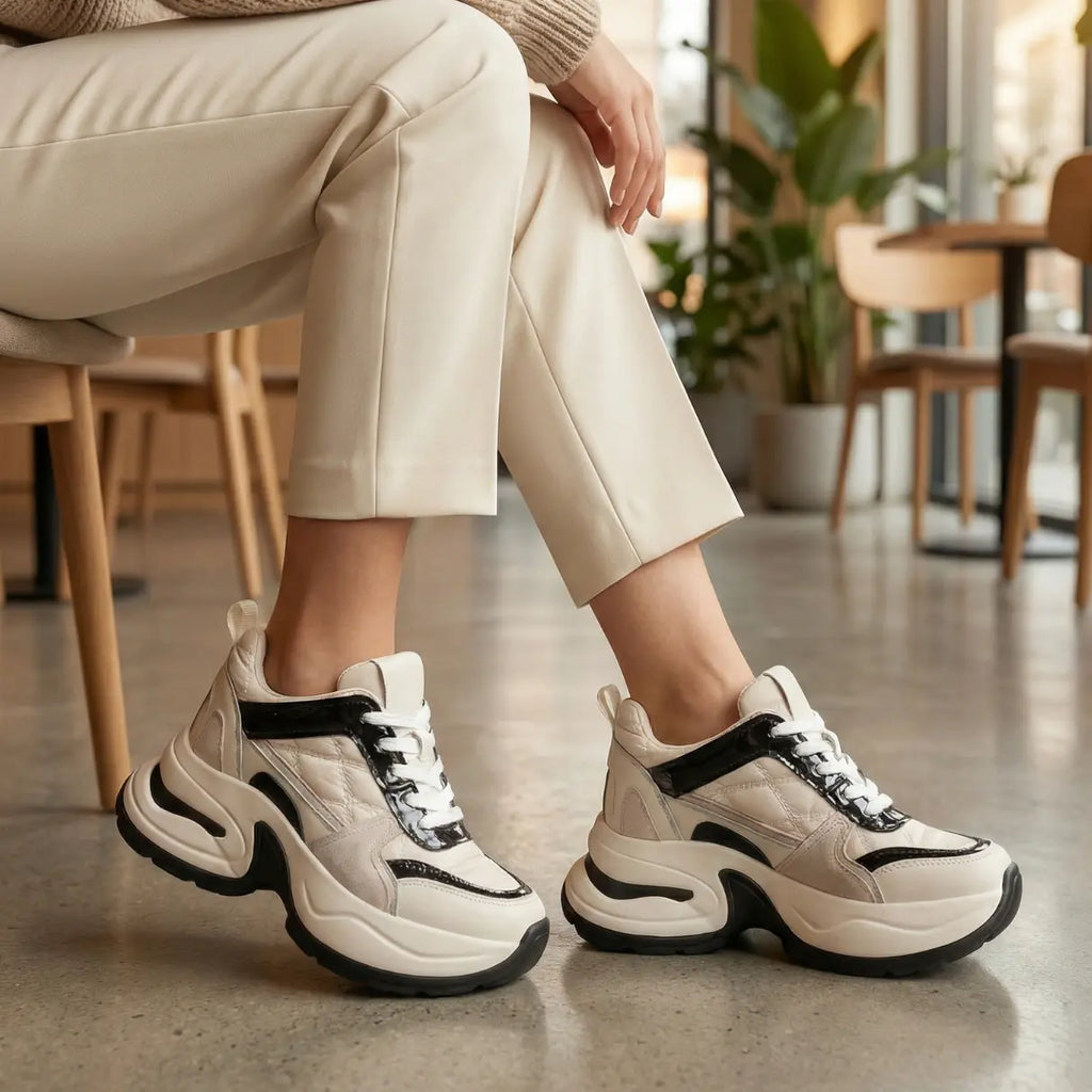 Nyvera 11 Cm Height Boost Shoes For Women With Invisible Elevation