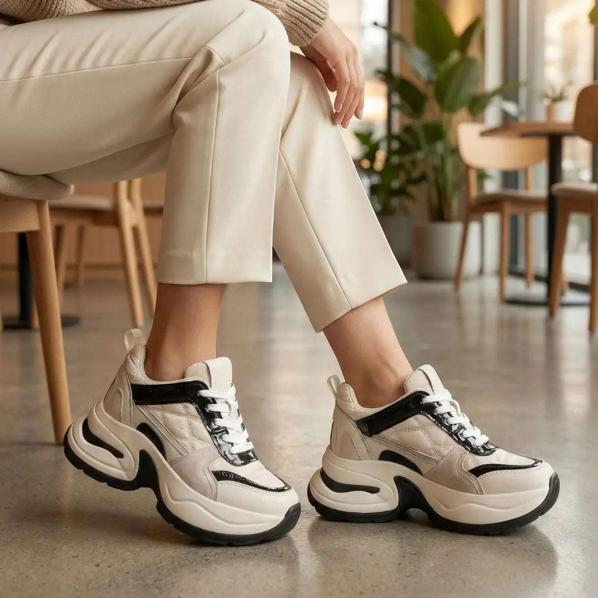 Nyvera 11 Cm Height Boost Shoes For Women With Invisible Elevation