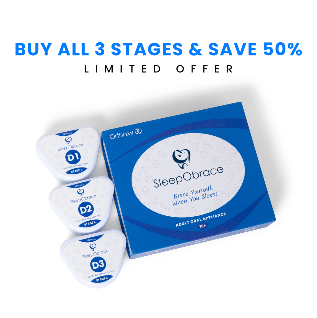Wearable Nighttime Mouthpiece for Comfortable Breathing & Sleep