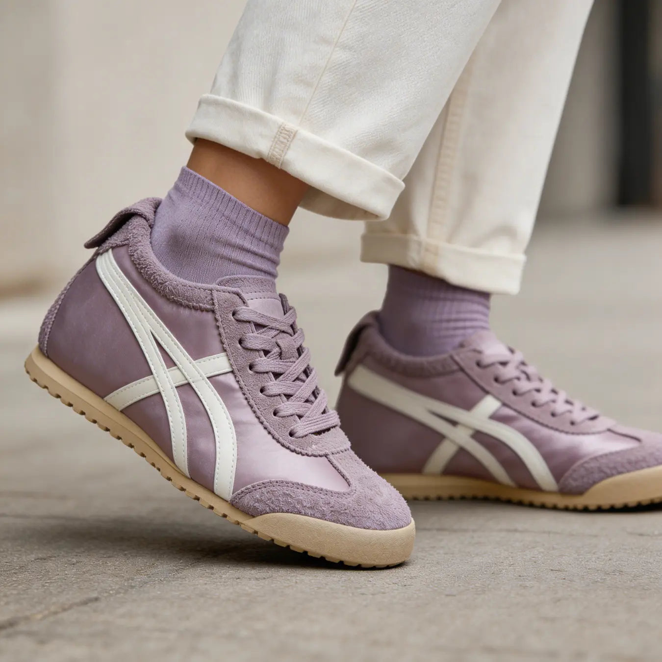 Onilift 6cm Elevation Shoes With Suede Upper For Everyday Wear