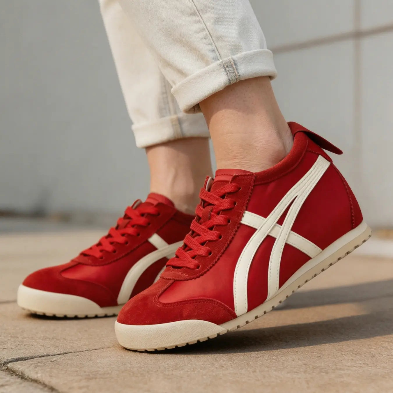 Onilift 6cm Elevation Shoes With Suede Upper For Everyday Wear