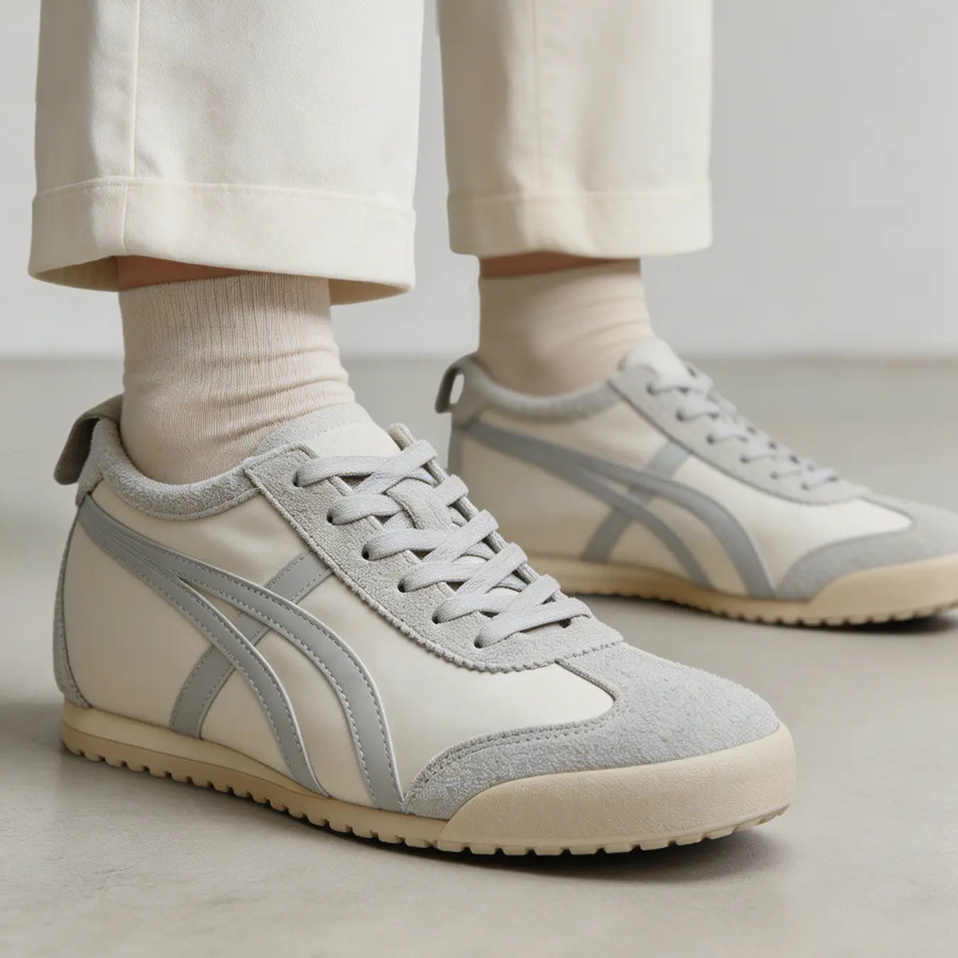 Onilift 6cm Elevation Shoes With Suede Upper For Everyday Wear
