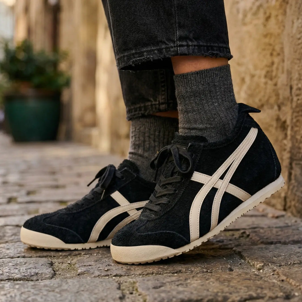 Onilift 6cm Elevation Shoes With Suede Upper For Everyday Wear