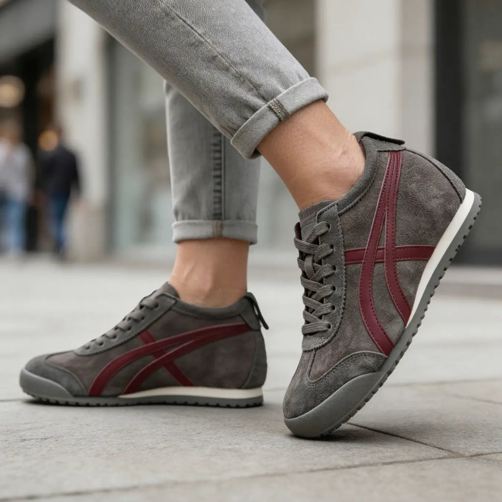 Onilift 6cm Elevation Shoes With Suede Upper For Everyday Wear