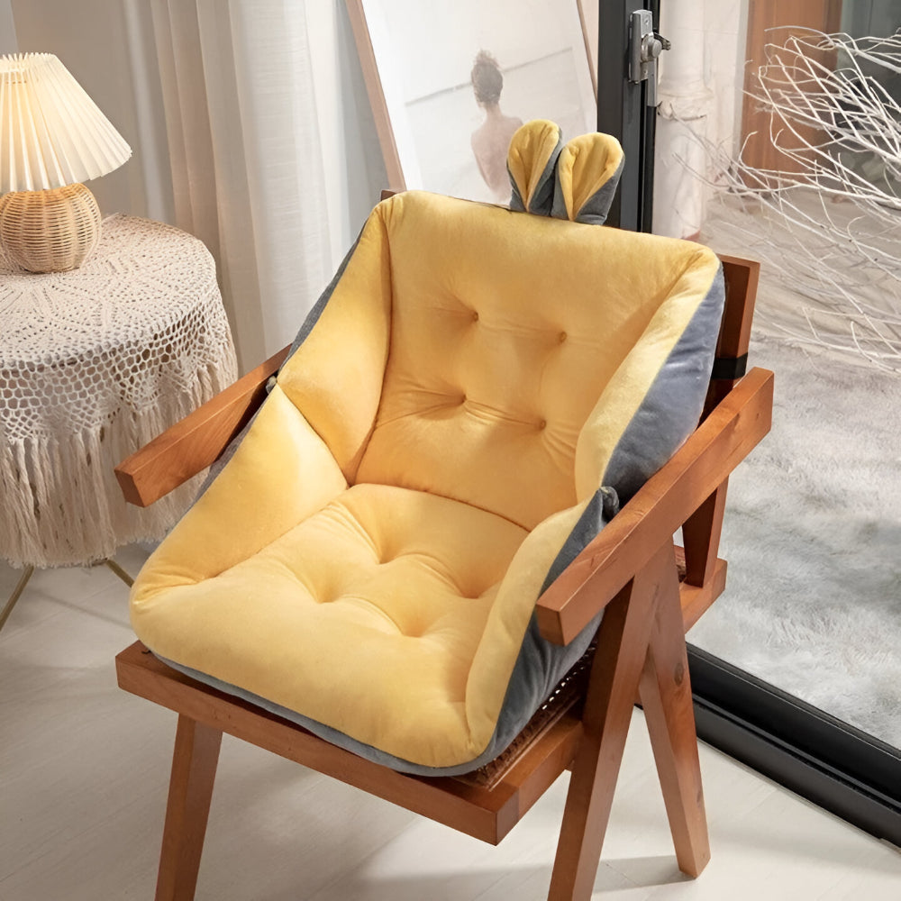 Chair Cushion Tufted Seat Pad Home Seating Support | Meowbutter