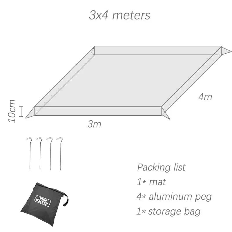 Wasserdichte Outdoor-Campingmatte | meowbutter