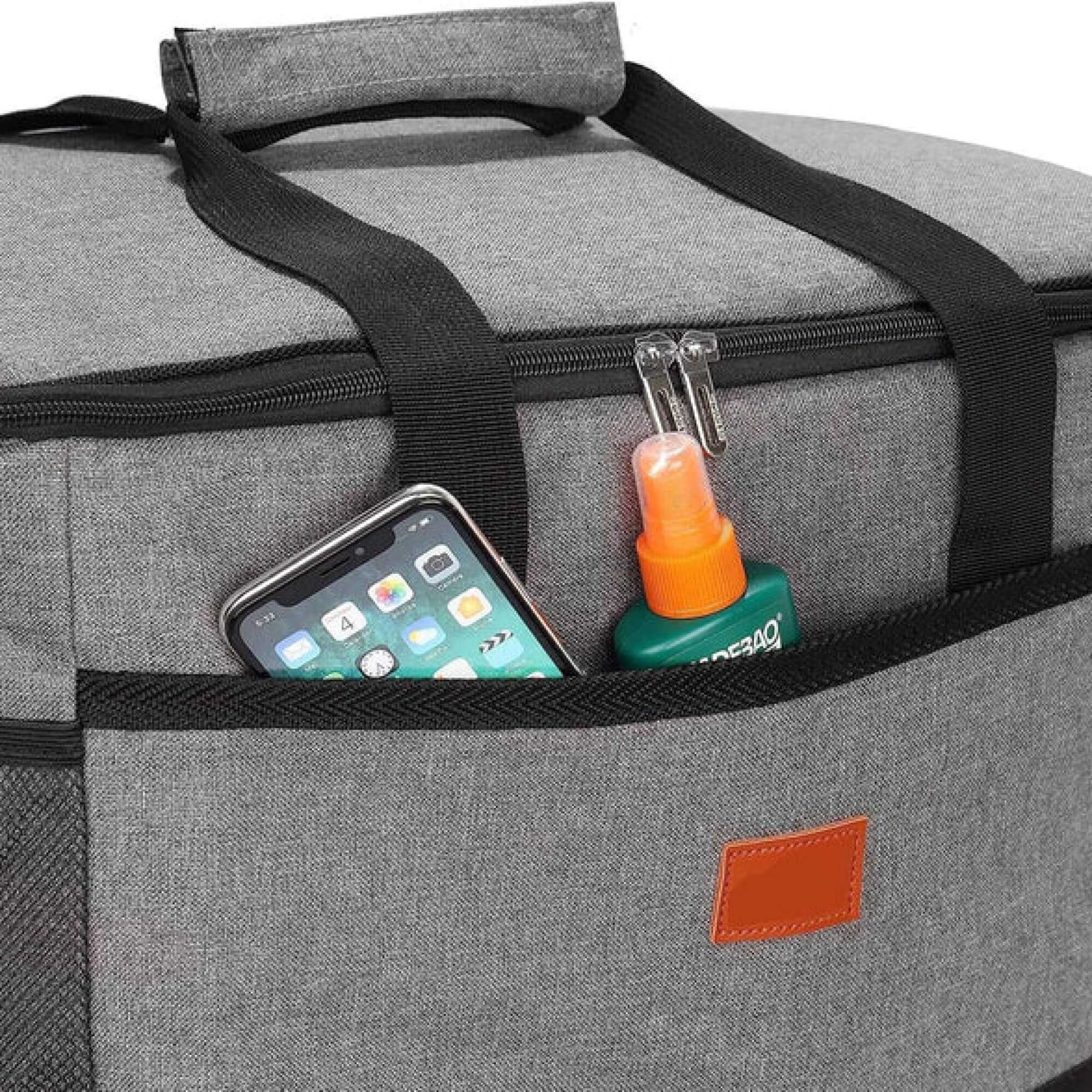 33L Insulated Waterproof Cooler Bag — Soft-Sided Thermal Carrier