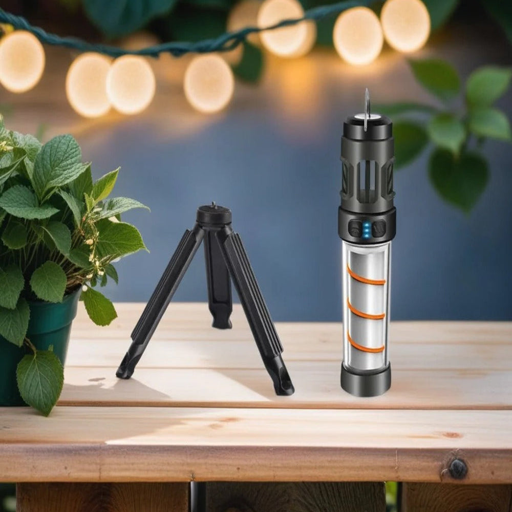 Outdoor Mosquito Repellent Light - Adjustable Brightness - USB-C - 3–15hr - 3–9m Range | meowbutter