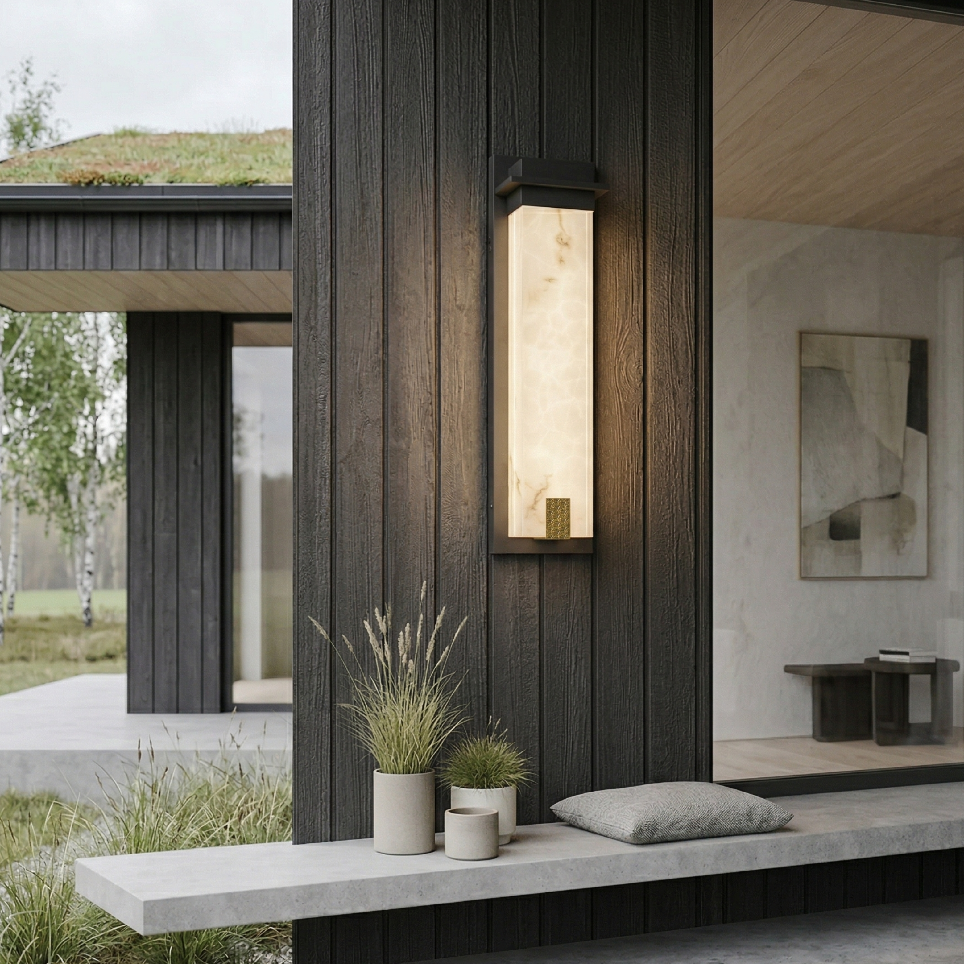 Luz de Parede Exterior com Classificação IP65 Proporciona Iluminação Fiável