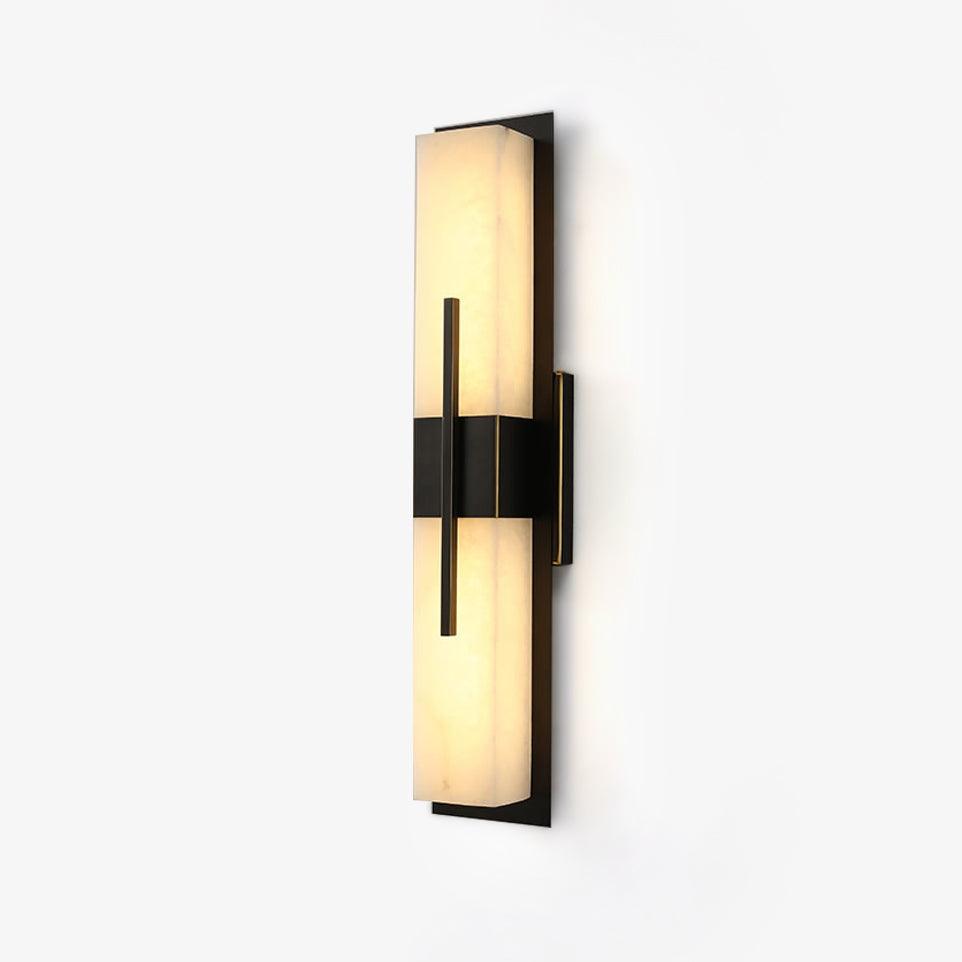 Lanterna da parete esterna in acciaio inox con LED integrato e classificazione IP65