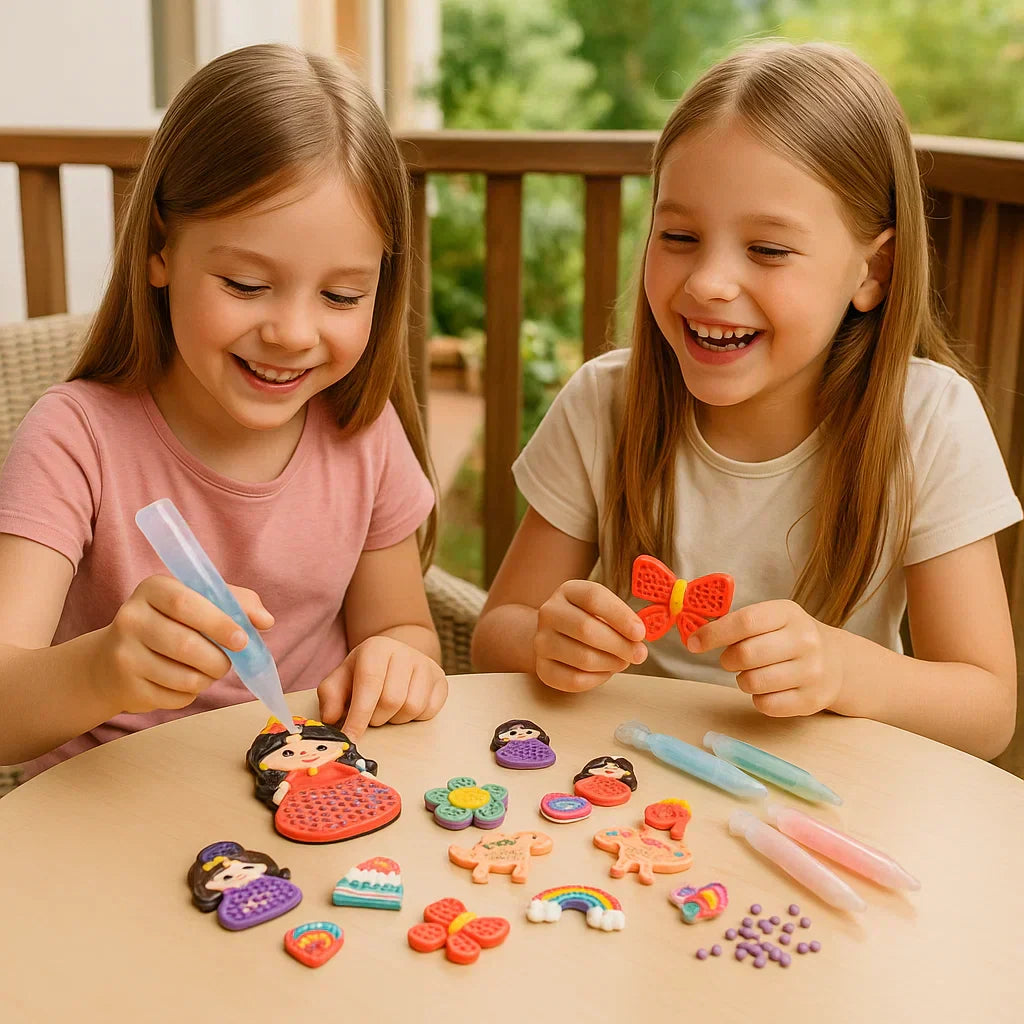 Bastelset für Kinder: Perlen-Malset für kreative Aktivitäten | Meowbutter