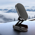 Car Phone Mount Magnetic Dashboard Foldable Alloy Holder | Meowbutter