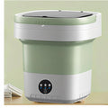 Compact Collapsible Mini Washer — Space-Saving Foldable Frame