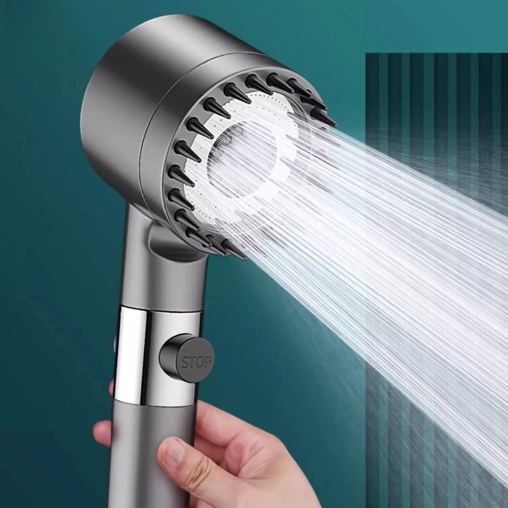 High-Pressure Shower Head with Water Filtration | meowbutter