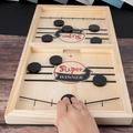 Træbrætspil med hurtigt slangebøssepuckspil til familien og rejsen | Meowbutter