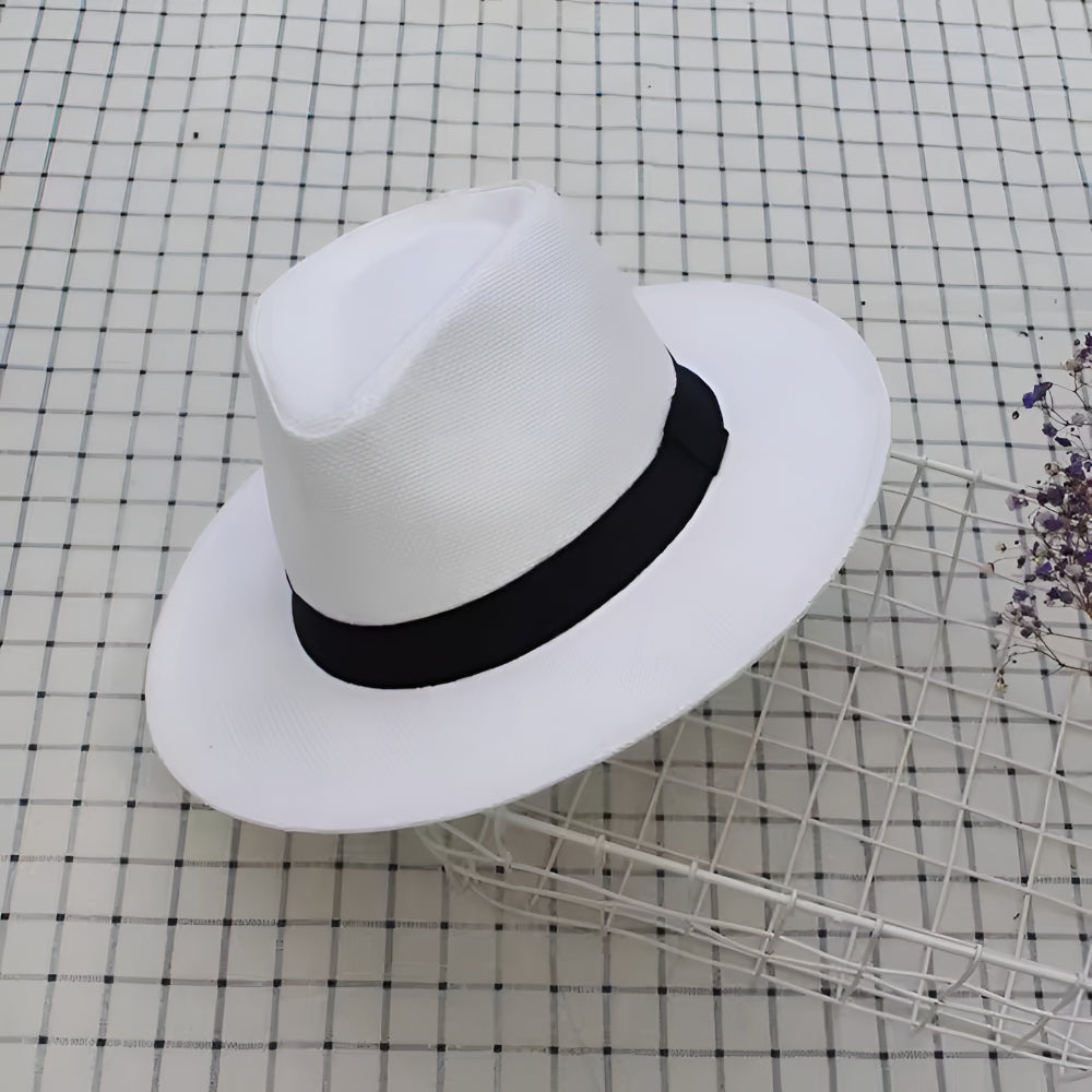 Cappello Panama a Tesa Larga Fedora Estivo | Meowbutter