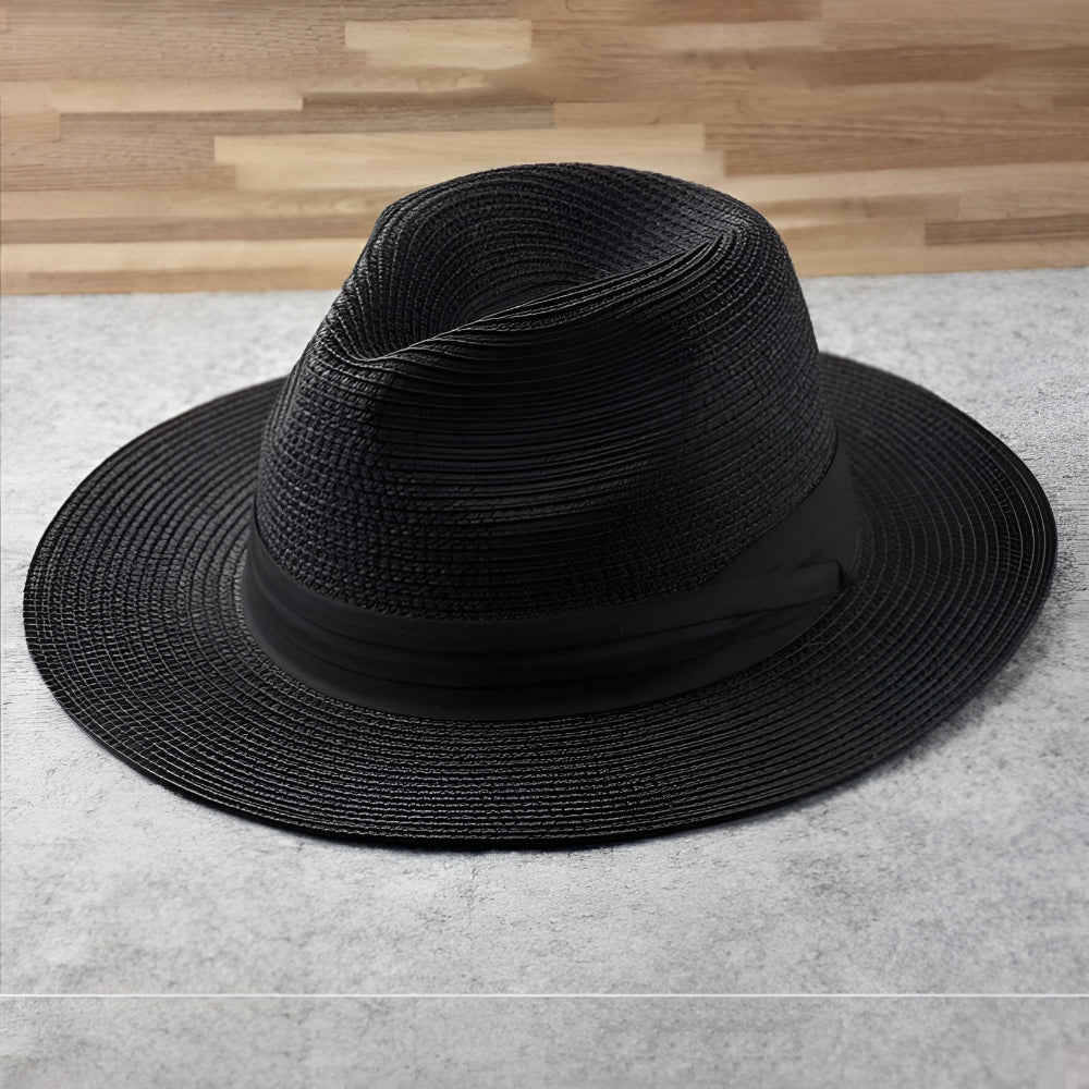 Cappello Panama a Tesa Larga Fedora Estivo | Meowbutter