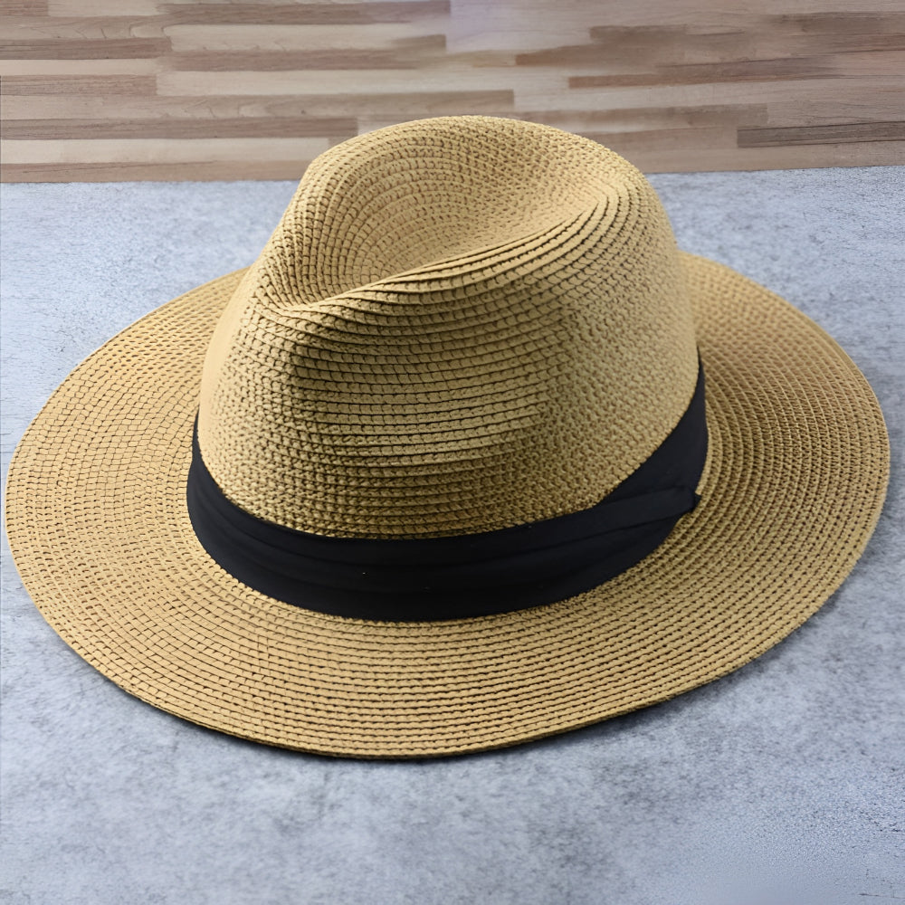 Cappello Panama a Tesa Larga Fedora Estivo | Meowbutter