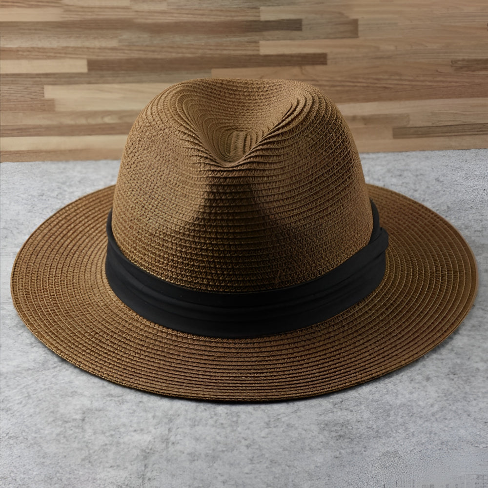 Cappello Panama a Tesa Larga Fedora Estivo | Meowbutter