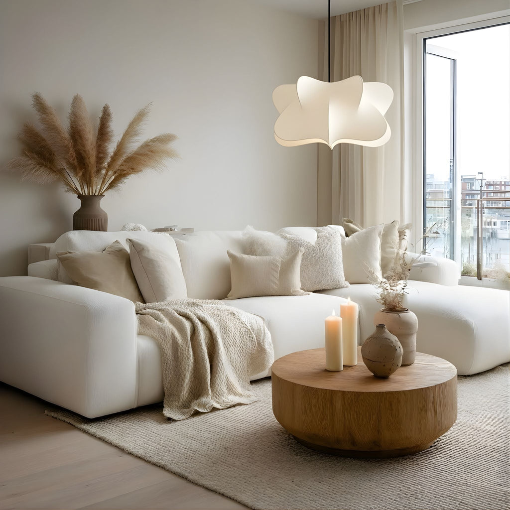 Cacoon Pendant Lamp With Sculptural Organic Form And Soft Light Diffusion