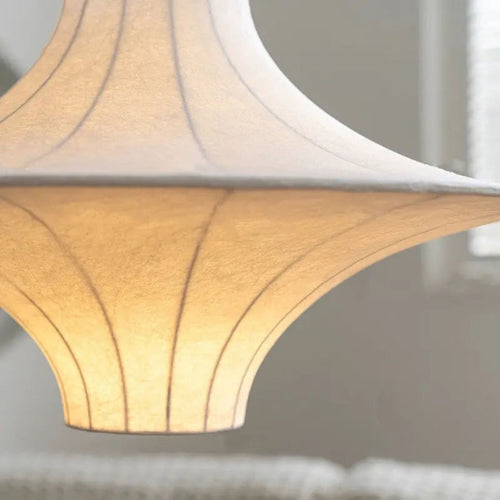 Cacoon Japandi Style Pendant Light With Symmetrical Shade