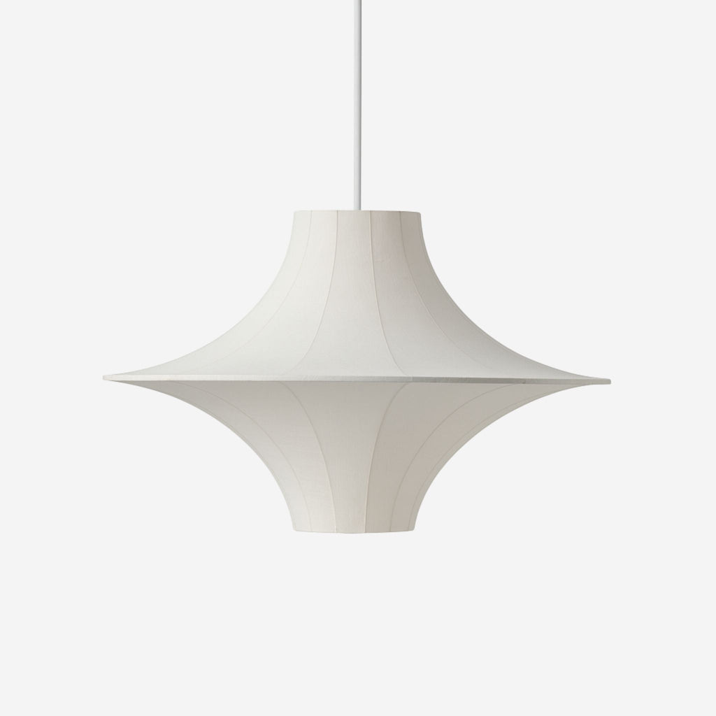 Cacoon Japandi Style Pendant Light With Symmetrical Shade
