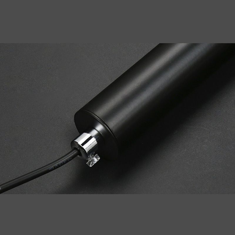 Metal Cylindrical Pendant Lamp With Included LED Light